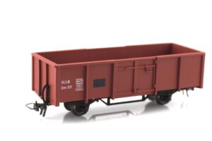 Om Hochbordwaggon ohne Bremse